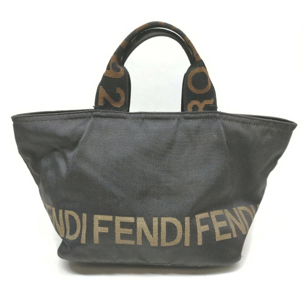 Fendi Vintage 1925 Roma Small Satchel Tote Bag